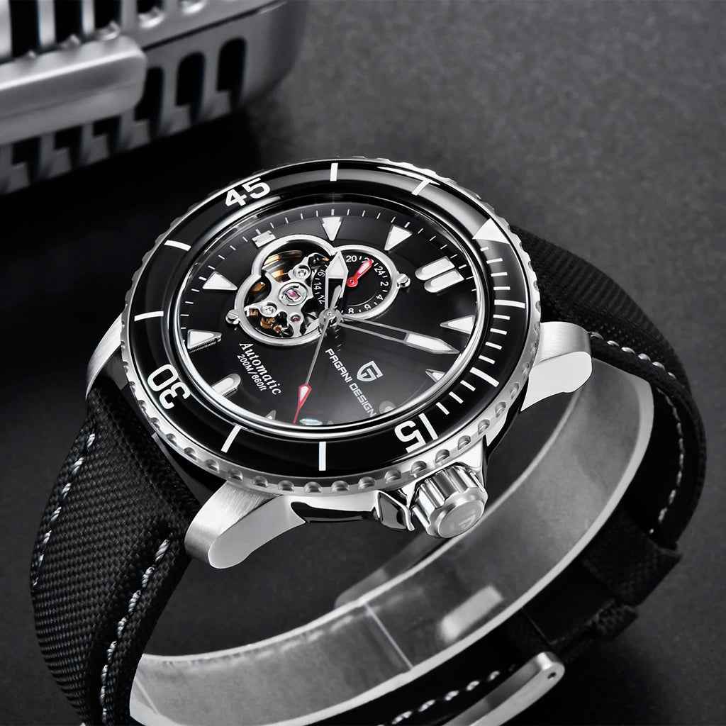 Pagani Design Atlantis Black - Case and bracelet