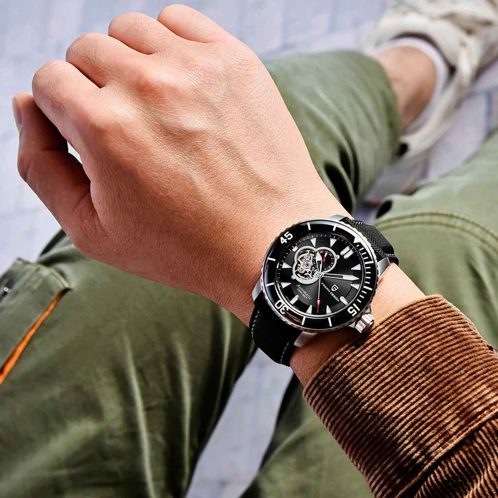 Pagani Design Atlantis Black - On the wrist