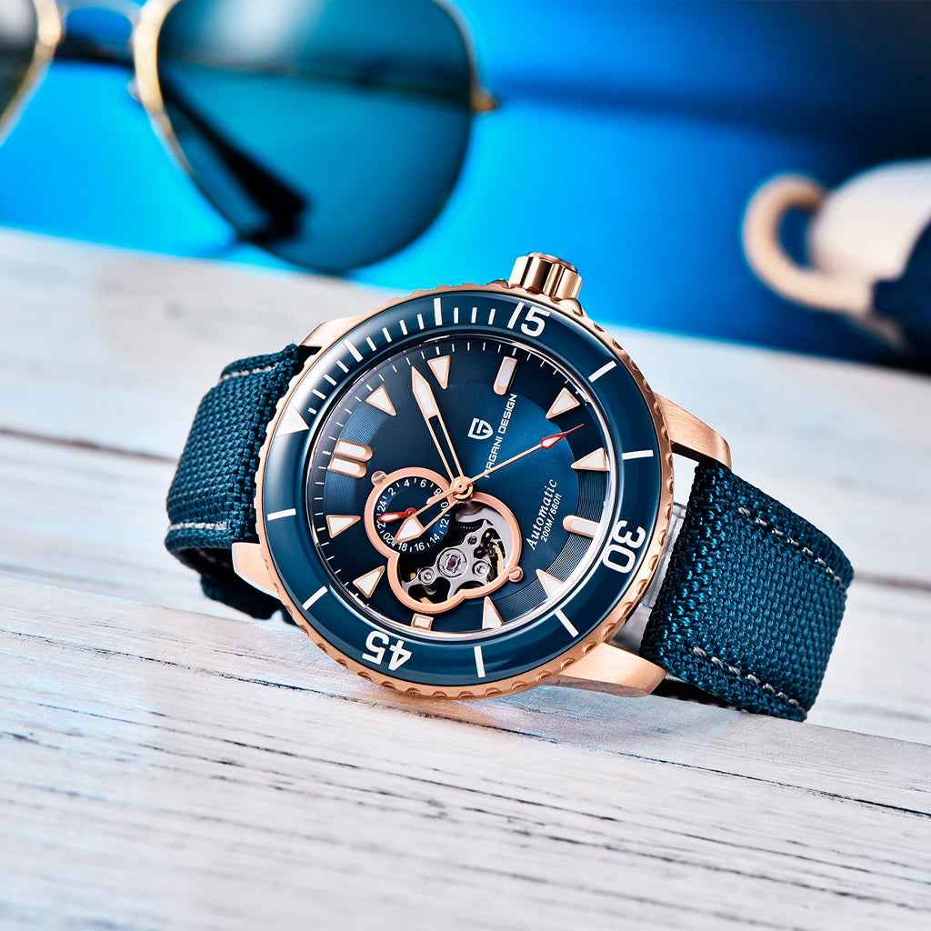 Pagani Design Atlantis Blue Rose - Dial