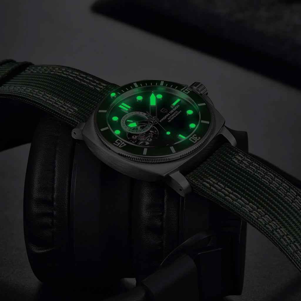 Pagani Design Infinity Green - Technical detail