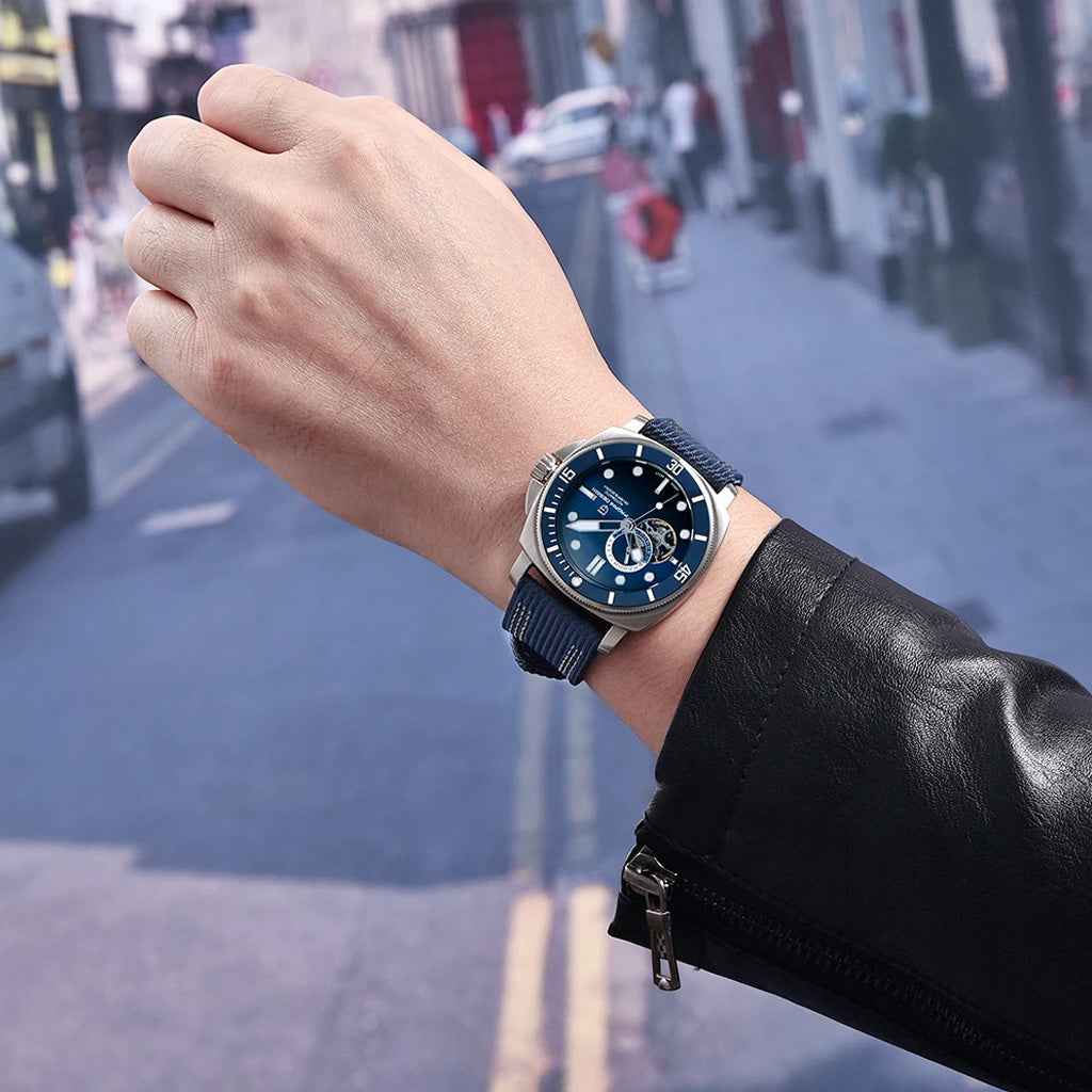 Pagani Design Infinity Blue - On the wrist