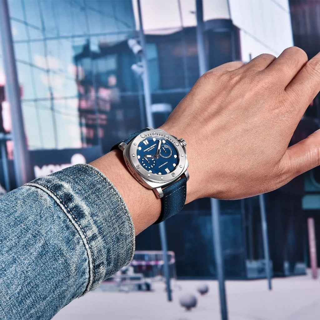 Pagani Design Numberg Blue - On the wrist