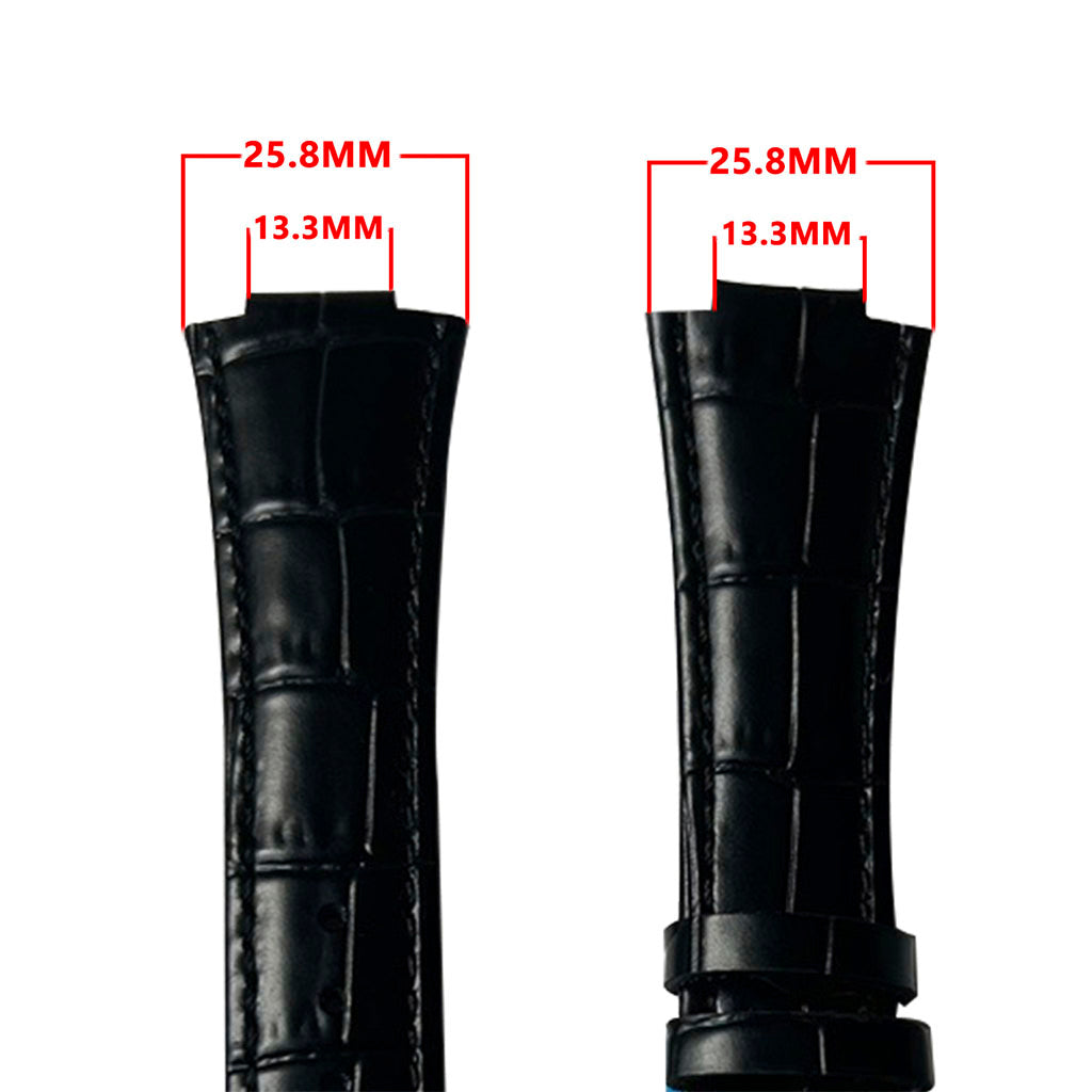 Pagani Design Genuine Leather Watch Strap 26mm x 230mm - Presentation