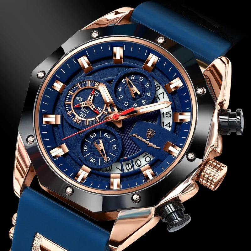 Poedagar Philippe Rose Gold Edition - Case and bracelet