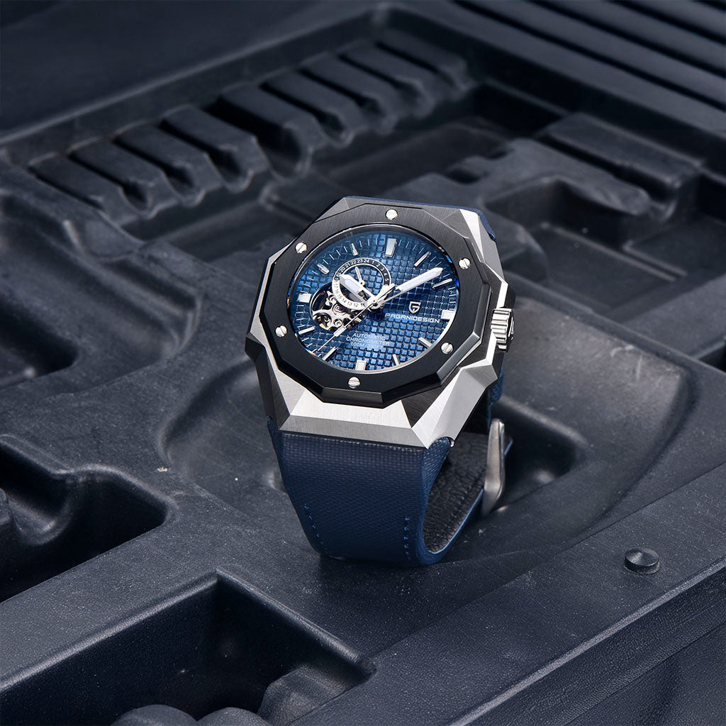 Pagani Design Armored Dark Blue - Case and bracelet