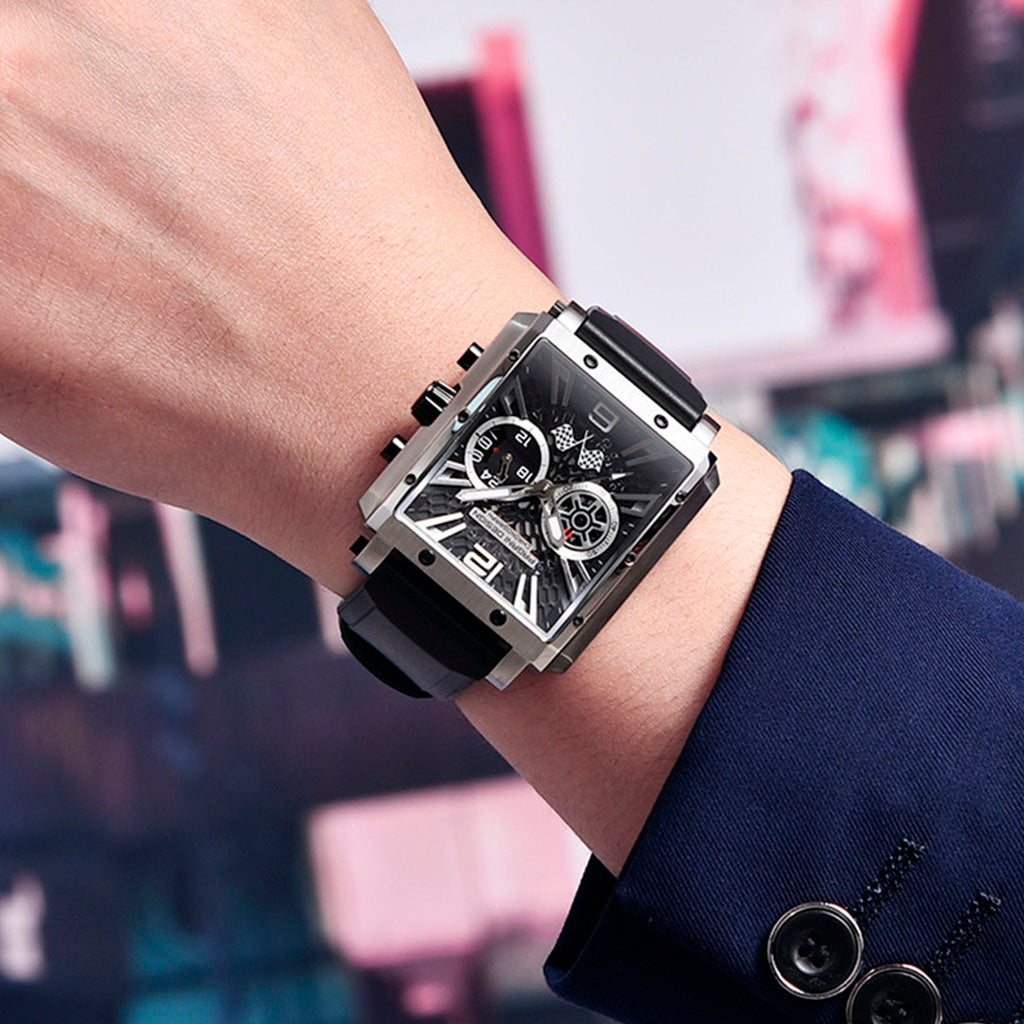 Pagani Design Mônaco Silver Black - On the wrist