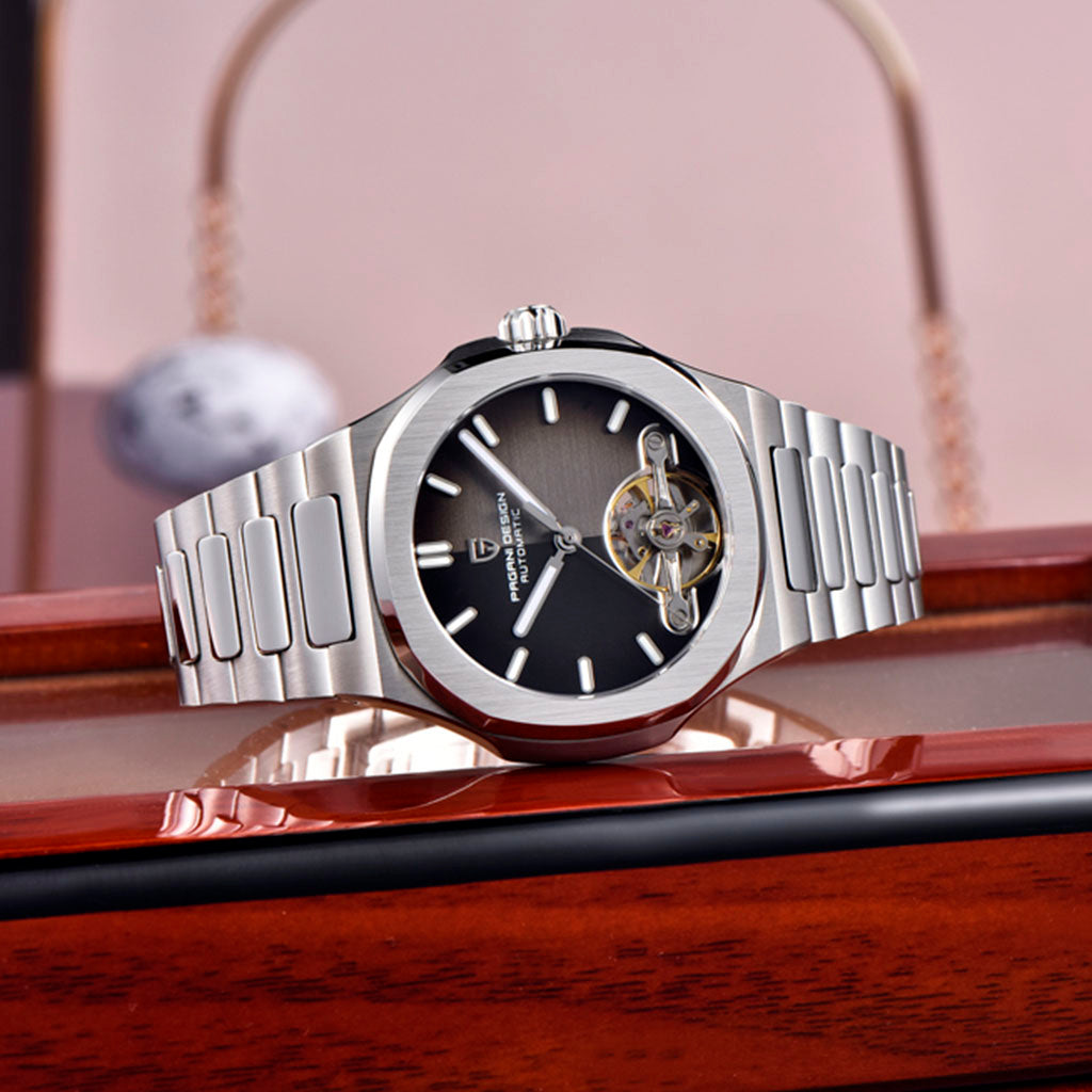 Pagani Design Esposito Silver Brown - Dial