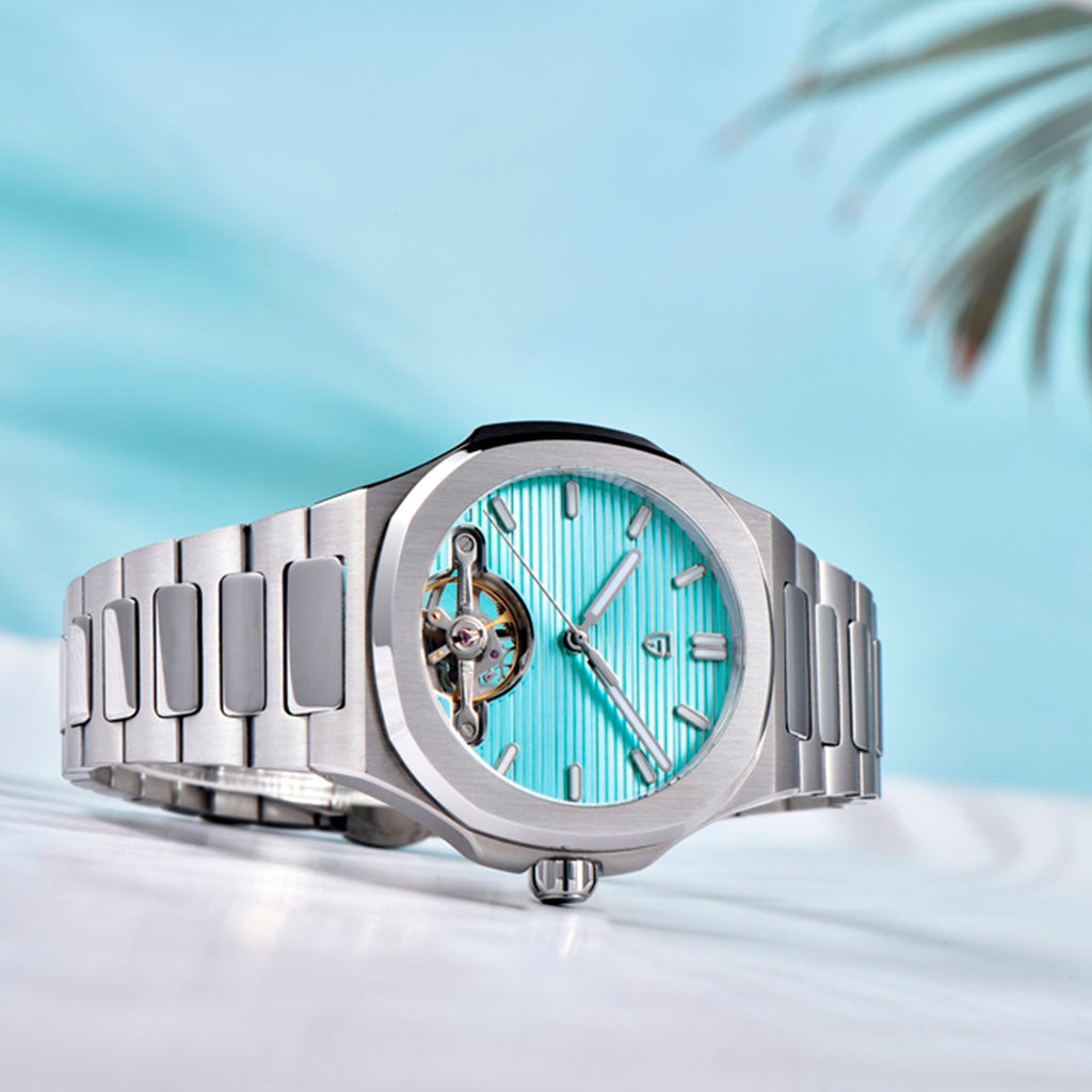 Pagani Design Esposito Silver Mint - On the wrist