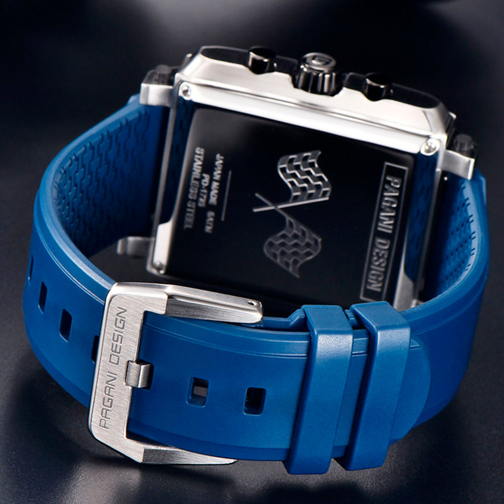 Pagani Design Mônaco Silver Blue - Dial