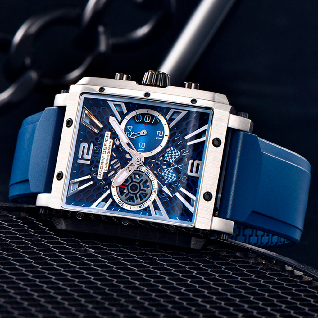 Pagani Design Mônaco Silver Blue - Technical detail