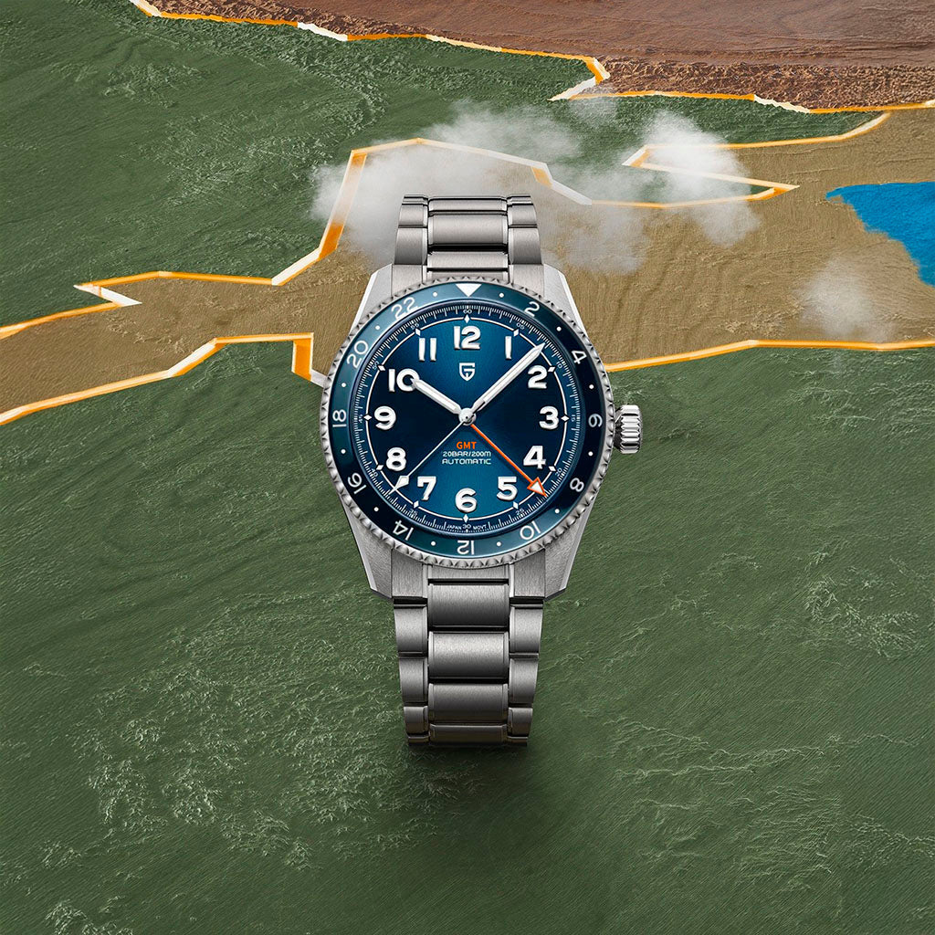 Pagani Design Trailblazer Blue - On the wrist