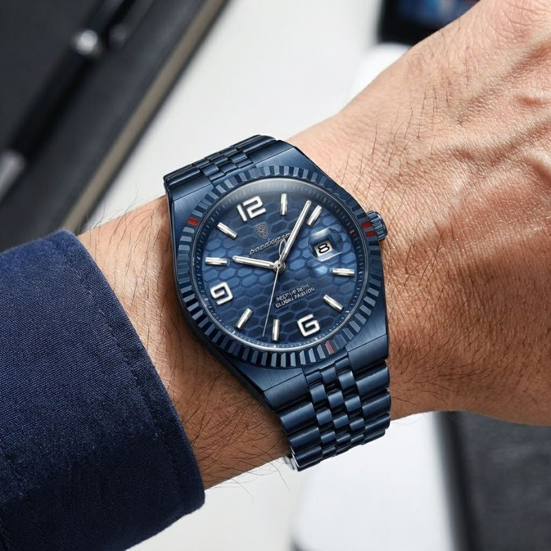 Poedagar Altieri Blue - On the wrist