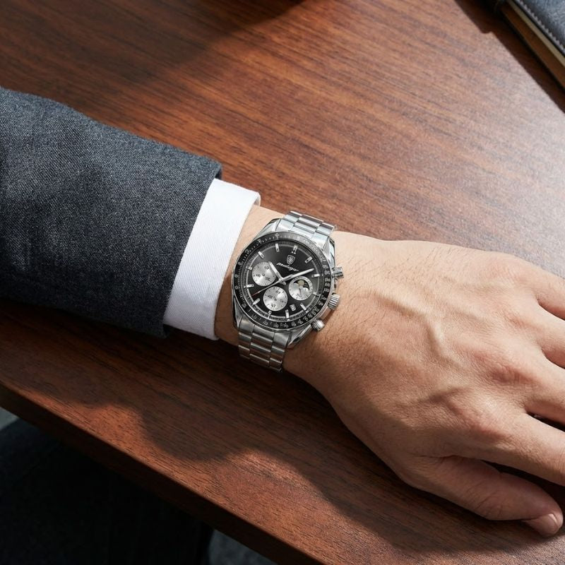 Poedagar Black Celestiale - Case and bracelet