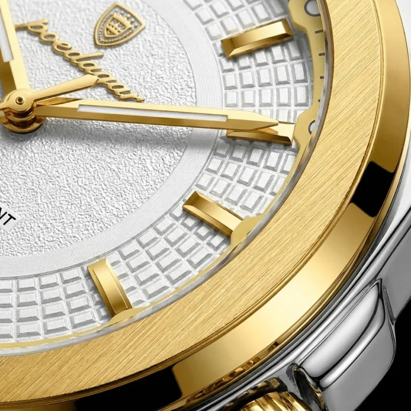 Poedagar White Gold Sovereign - On the wrist