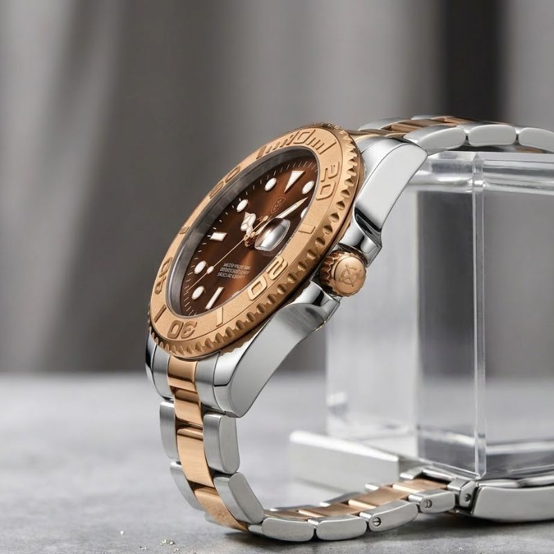 Poedagar Submariner Rose Gold Brown - Technical detail