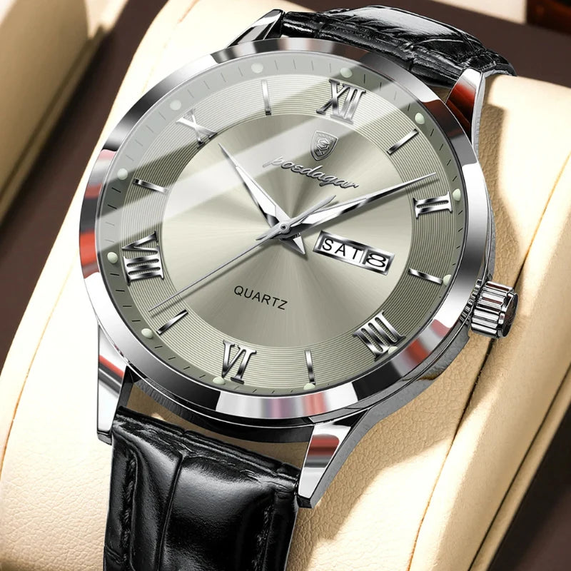 Poedagar Augusto Lineare Black - On the wrist