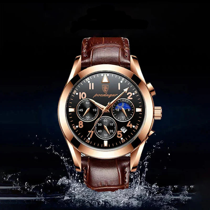 Poedagar Aurelio Notte - Case and bracelet
