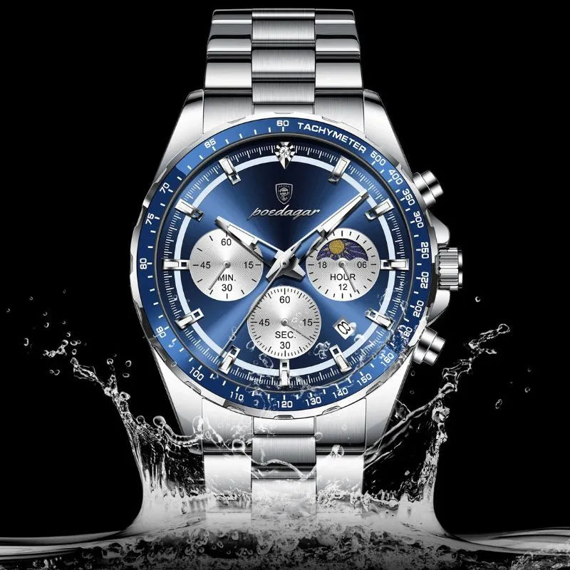 Poedagar Blu Celestiale - Case and bracelet