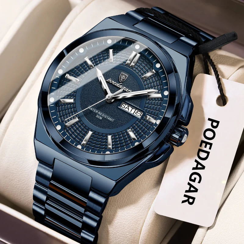 Poedagar Blue Sovereign - On the wrist