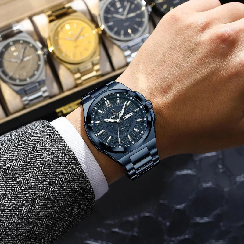 Poedagar Blue Sovereign - Case and bracelet