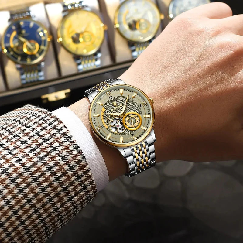 Poedagar Botticelli Gold Grey - Case and bracelet