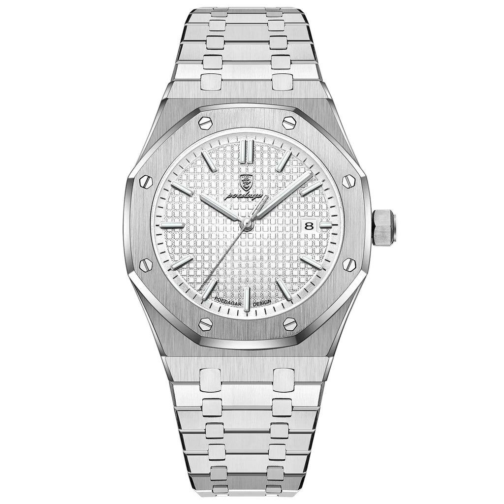 Poedagar Deluxe Octagon Silver White - Finishing