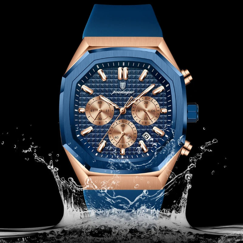 Poedagar Donatello Blu Rosé - Case and bracelet