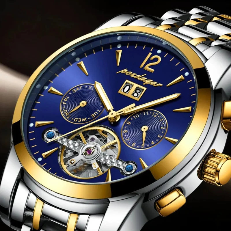 Poedagar Imperatore Blue - Case and bracelet