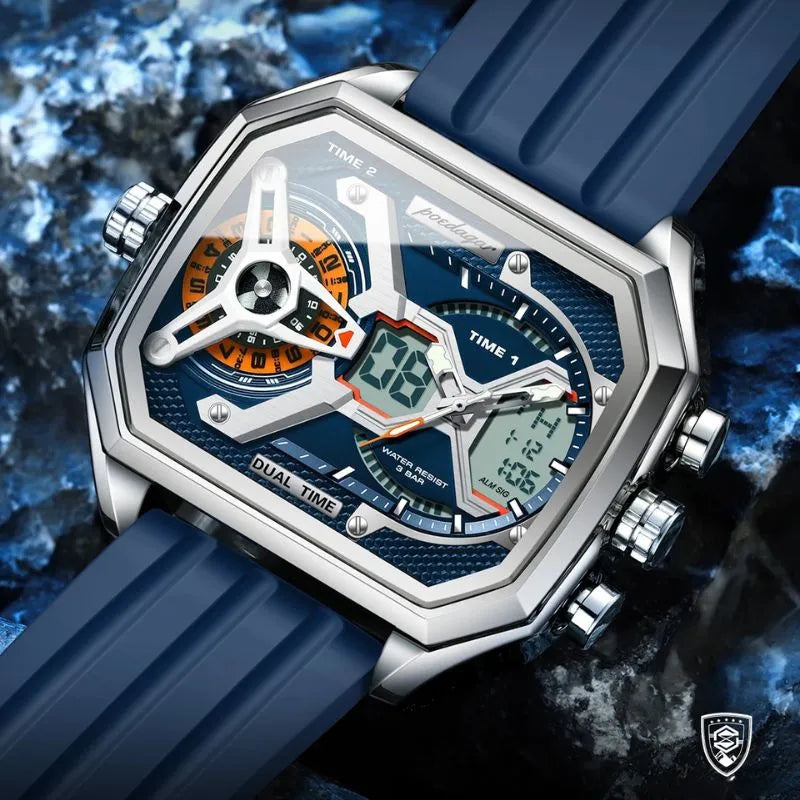 Poedagar Imperium Azzurro - Case and bracelet