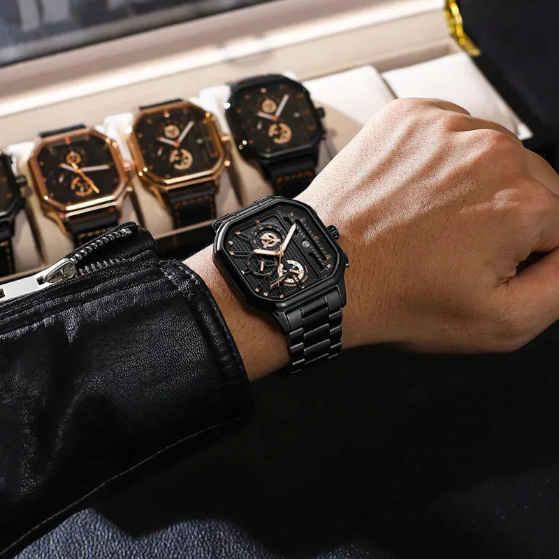 Poedagar Lorenzo Carbono Rosé - On the wrist