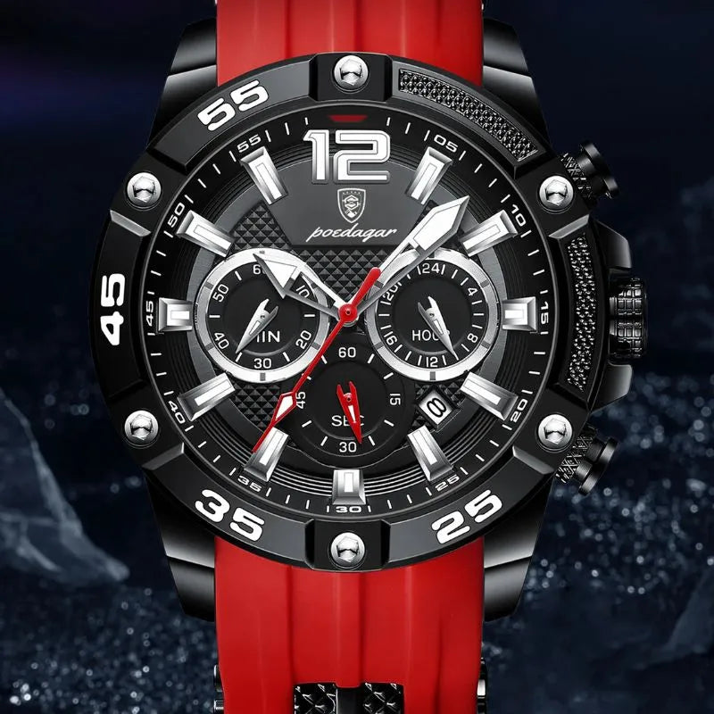 Poedagar Milano Rosso - Case and bracelet