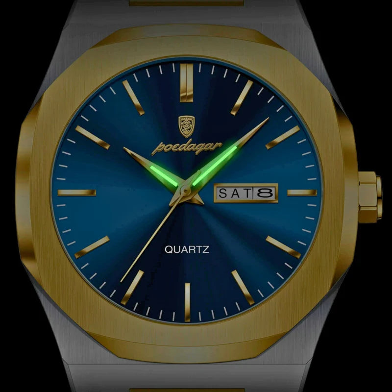 Poedagar Monticello Gold Blue - Presentation