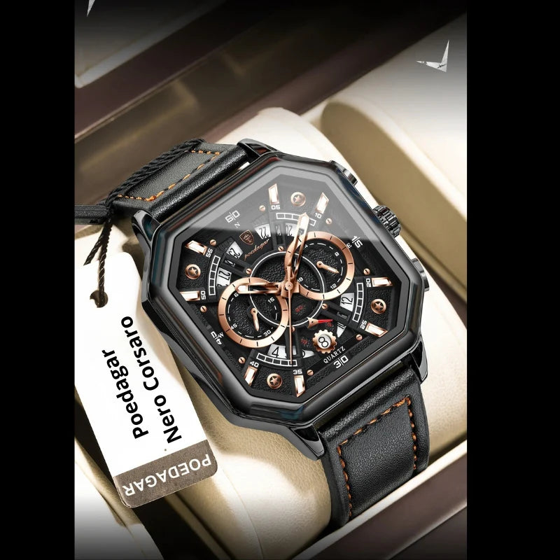 Poedagar Nero Corsaro - Case and bracelet