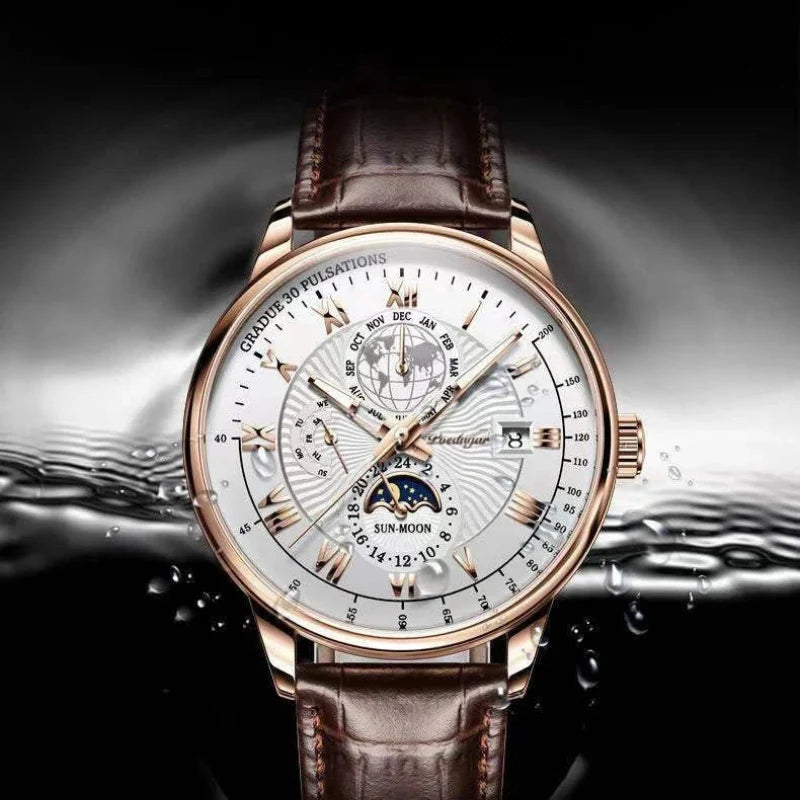 Poedagar Rosetti Lunare - Case and bracelet