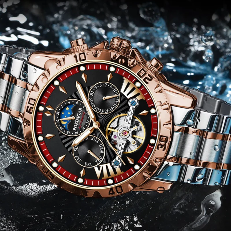 Poedagar Rosso Celestiale - Case and bracelet