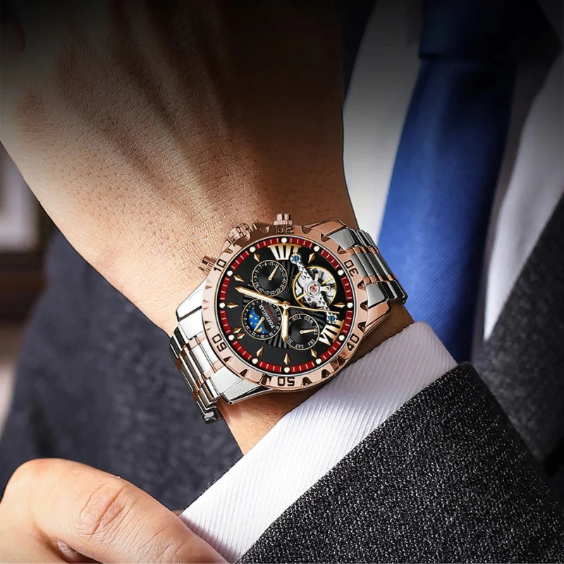 Poedagar Rosso Celestiale - On the wrist