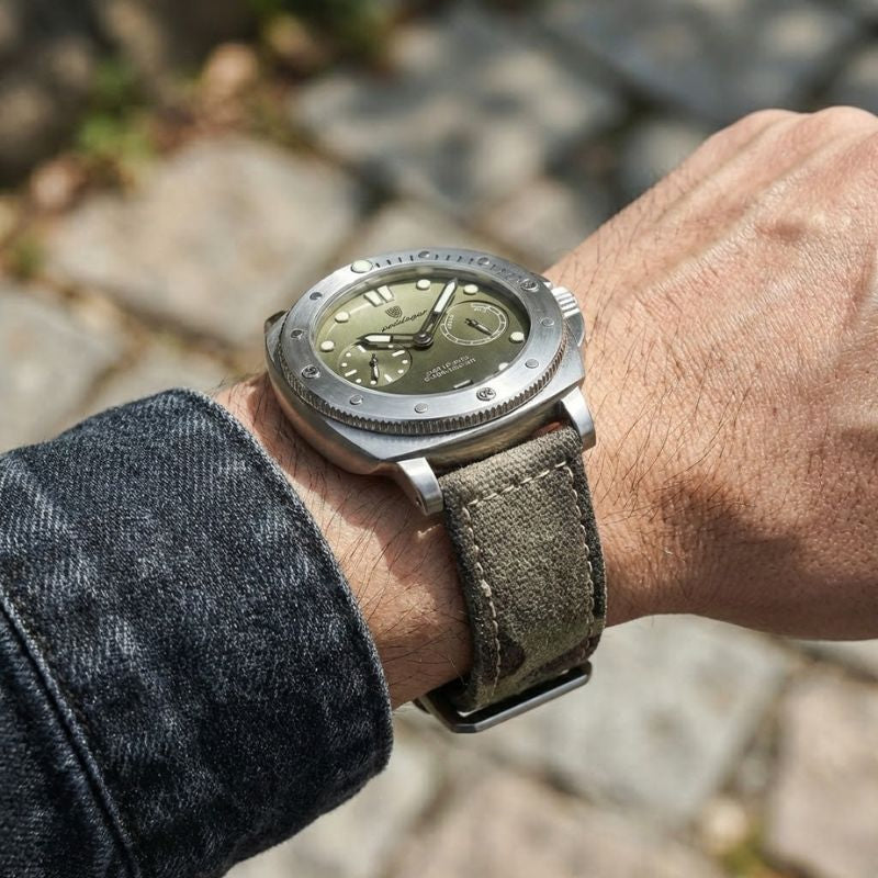 Poedagar Rovere Militare Acciaio - Dial