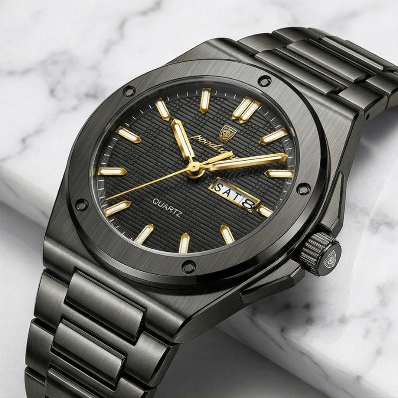 Relógio Poedagar Majesty Black - Dial