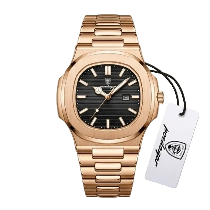 Relógio Poedagar Nautilus Rose Black - Finishing