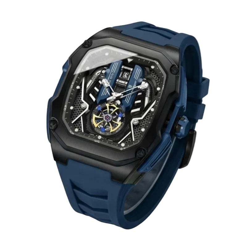 Relógio Poedagar Velocity Blue - Finishing