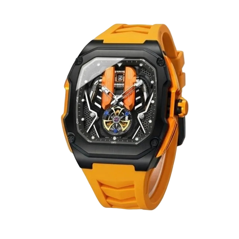 Relógio Poedagar Velocity Orange - Finishing
