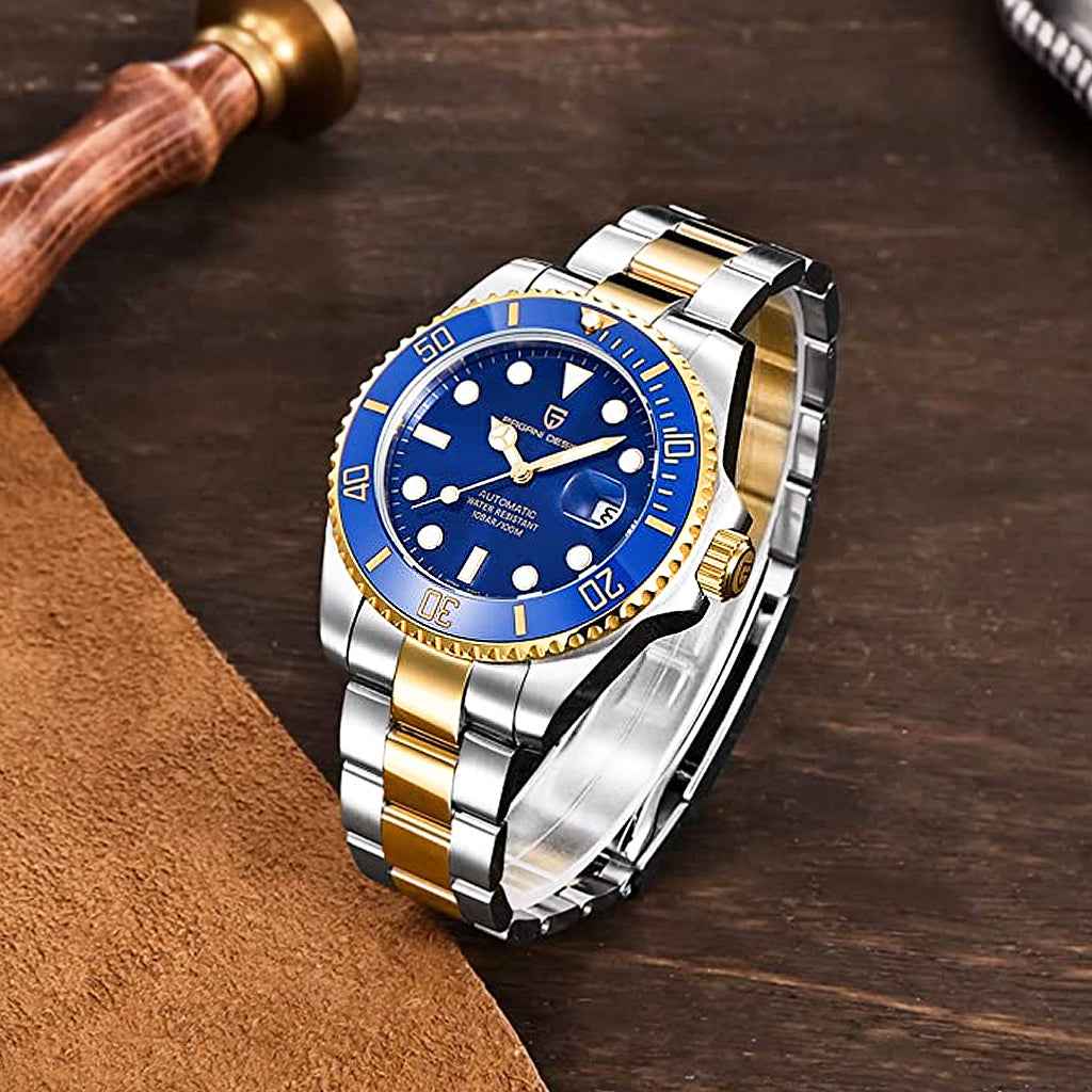 Pagani Design Nautilus Blue Gold - Dial