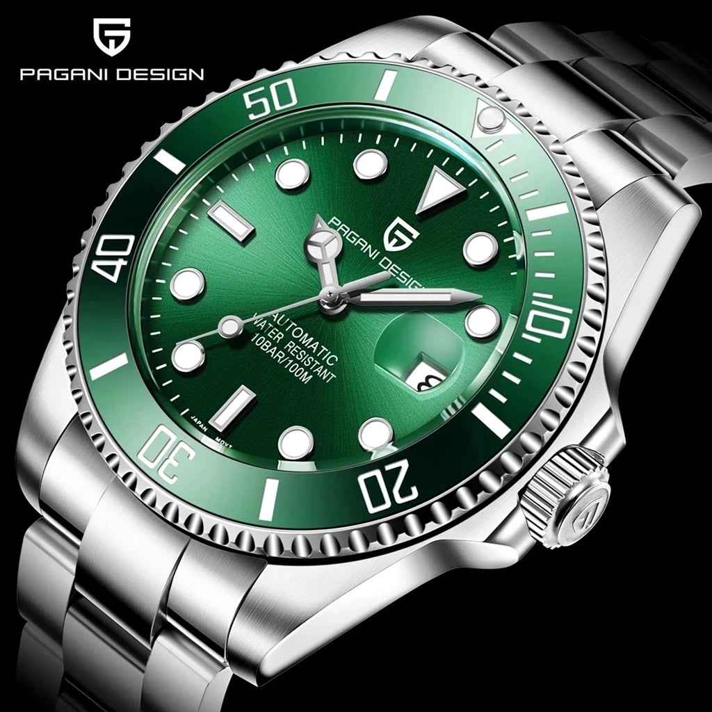 Pagani Design Nautilus Green - Dial