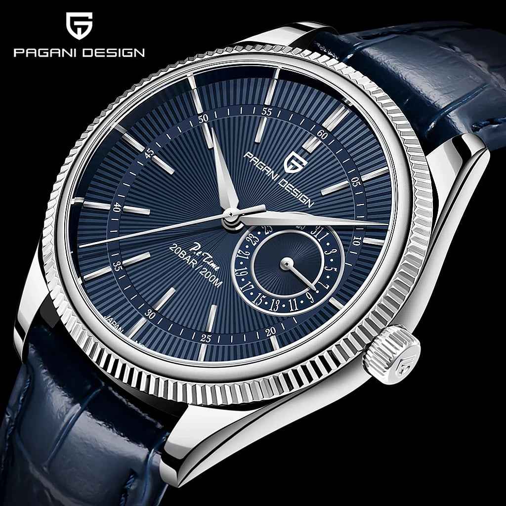 Pagani Design Luzzago Blue Silver - Dial