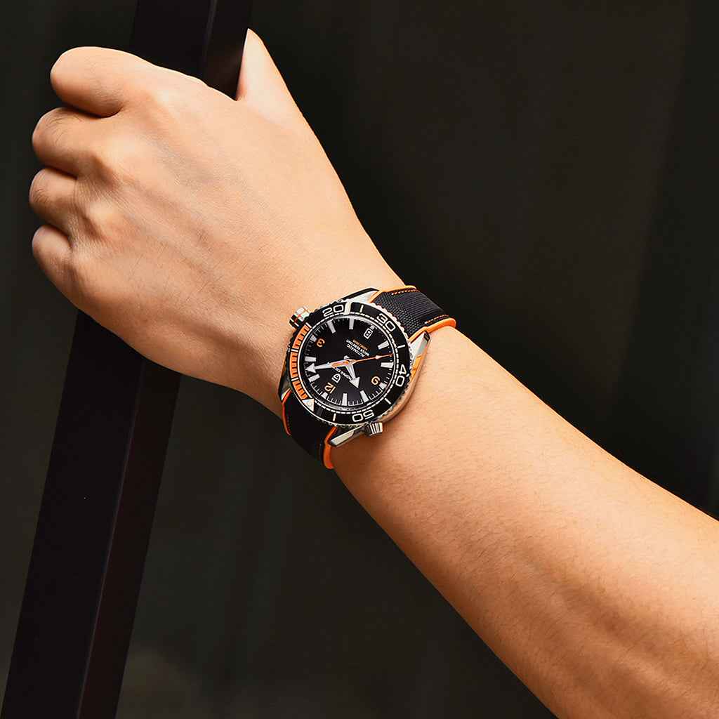 Pagani Design Clermont Orange - On the wrist