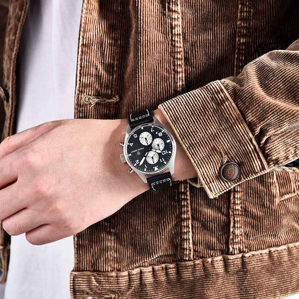 Pagani Design Dumont Black - On the wrist