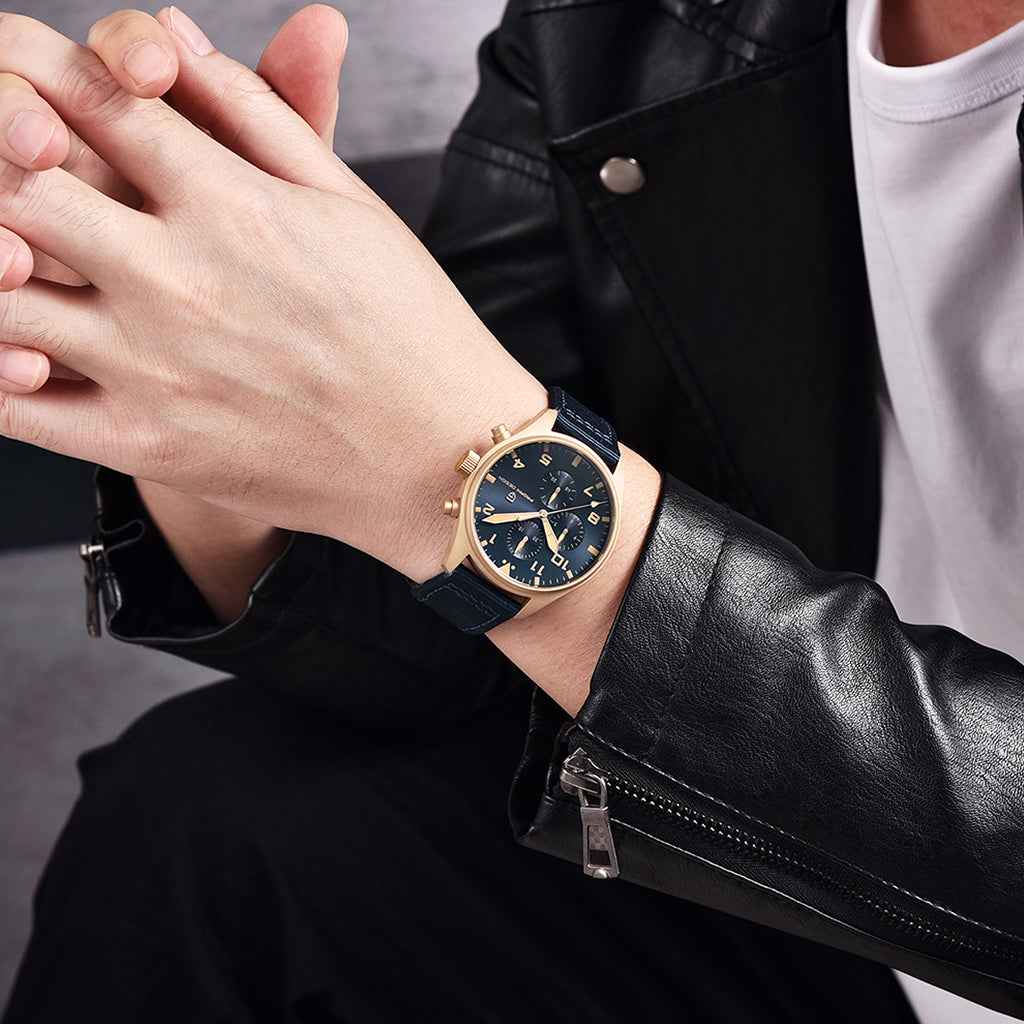 Pagani Design Dumont Blue - On the wrist