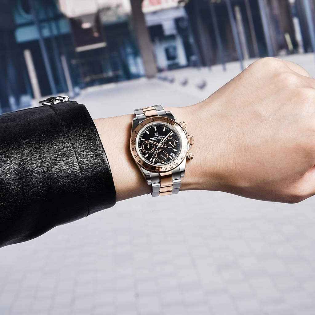 Pagani Design Veraci Black Gold - On the wrist