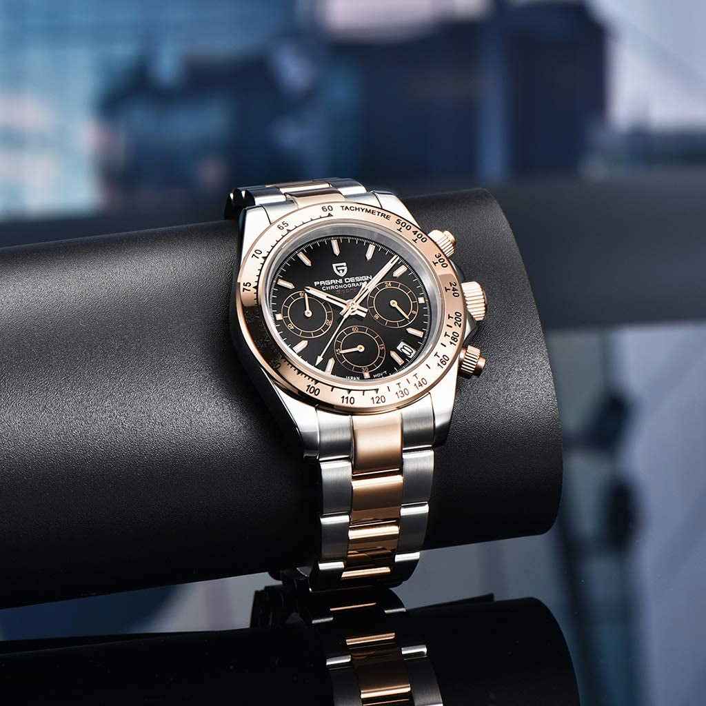 Pagani Design Veraci Black Gold - Case and bracelet