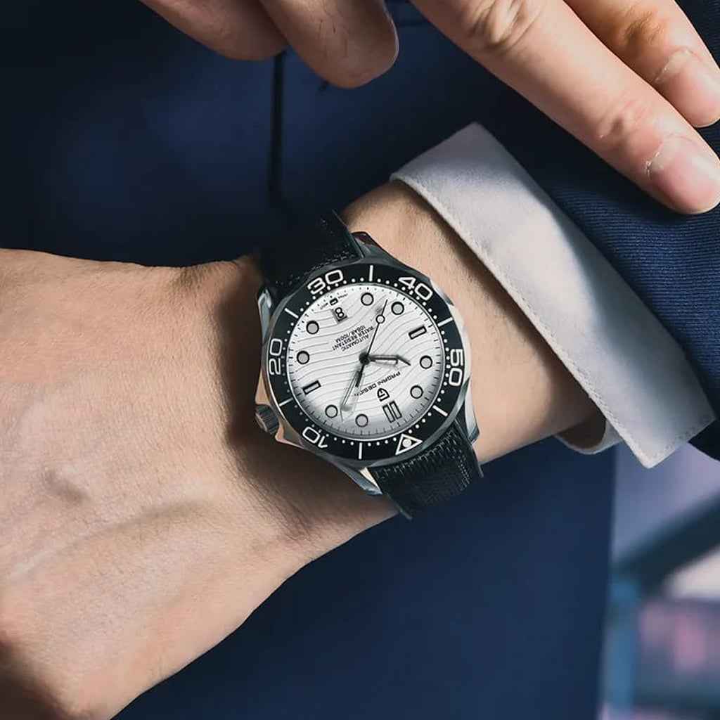 Pagani Design Veracius White - On the wrist